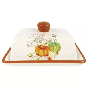 масленка Тыква 12х9см доломит под.уп.