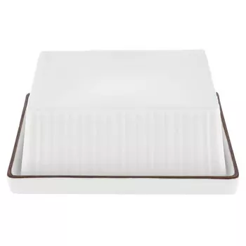 масленка WALMER Stripe 15x12х6см фарфор