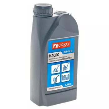 масло для 4-х тактных двигателей СОЮЗ МС2-0104Б 0,946л минеральное