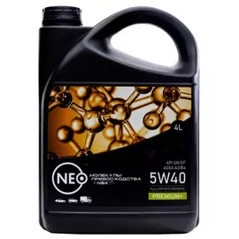 масло моторное NEO Revolution A 5w-40 SN/CF A3/B4 4л