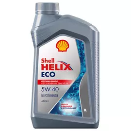 масло моторное SHELL Helix Eco 5W40 1л