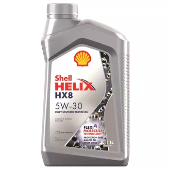 масло моторное SHELL Helix HX8 5W30 1л