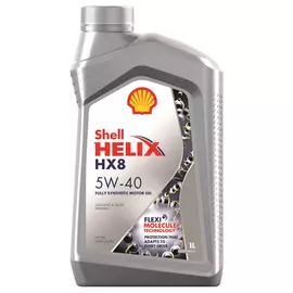 масло моторное SHELL HX8 5W40, 1 л
