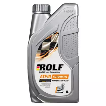 масло трансмиссионное ROLF ATF III минеральное 1л