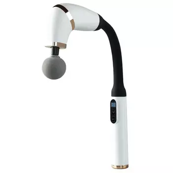 массажер перкуссионный Tendenza TZ-MP006 25Вт 5 скоростей черный/белый