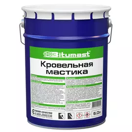 мастика BITUMAST кровельная 5л, арт.ЭК000125885