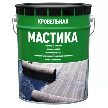 мастика кровельная 21,5л/19 кг, арт.4607952904323
