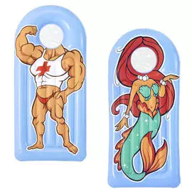 матрас надувной BESTWAY Face Flip 188x89см в асс-те