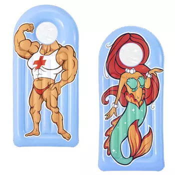 матрас надувной BESTWAY Face Flip 188x89см в асс-те