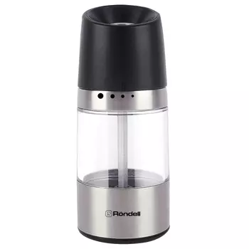 мельница для специй RONDELL Piquant 13см нерж.сталь, акрил
