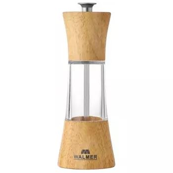 мельница для специй WALMER Tower 18см сталь акрил,дерево