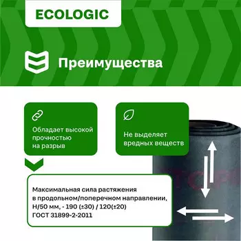 мембрана гидропароизоляционная C ECO IZOWAY 70м2