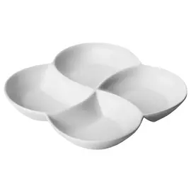 менажница ATMOSPHERE Frenzo 4 секции 22,5см фарфор