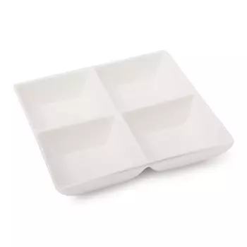 менажница ATMOSPHERE Menage 4 секции 18см фарфор