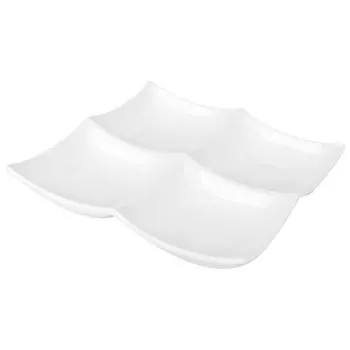 менажница Meze 4 секции 18см фарфор