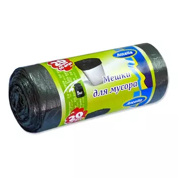 мешки для мусора ANTELLA 20л 50шт 45х48см 6мкм полиэтилен