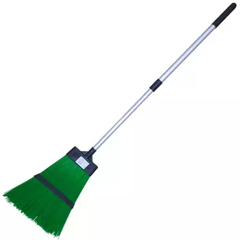 метла PARK 124см с телескоп. алюм. ручкой