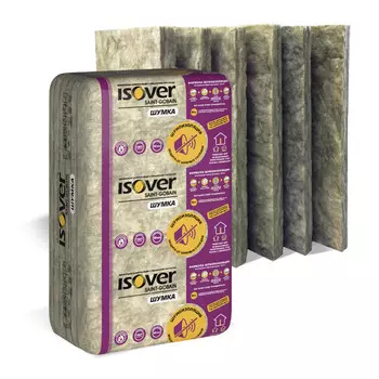 вата минеральная ISOVER VETONIT Шумка 1000х610х50мм