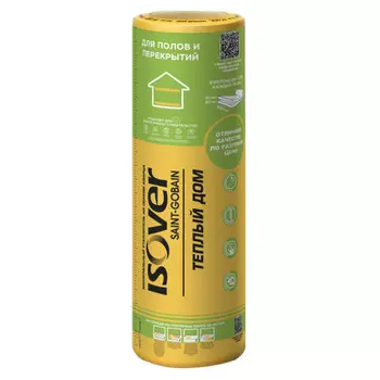 вата минеральная ISOVER VETONIT Теплый дом 5490х1220х50мм