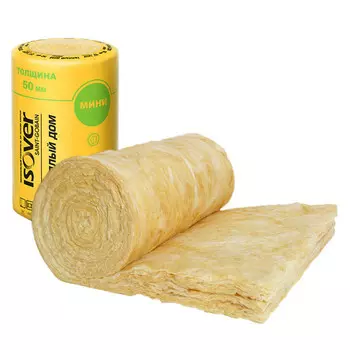 вата минеральная ISOVER VETONIT Теплый дом Мини 8200х610х50мм