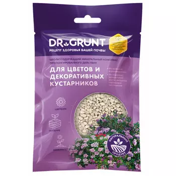 удобрение компмплексное минеральное DR.GRUNT для цветов и декоративных кустарников 120гр