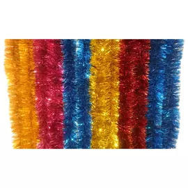 мишура фольга, длина 2 м, диаметр 5 см