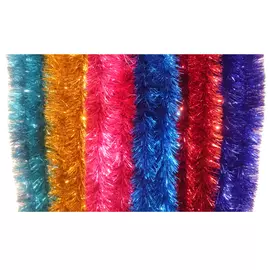 мишура фольга, длина 2 м, диаметр 9 см