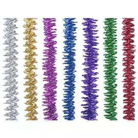 мишура Кольца-1 200х3см красный