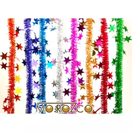 мишура Млечный путь 270х7,5см золотой