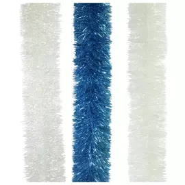 мишура Праздничная 200х5см голубой