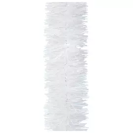 мишура Праздничная 200х7см белый