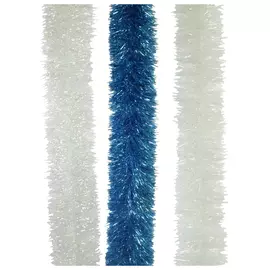 мишура Праздничная 200х7см голубой