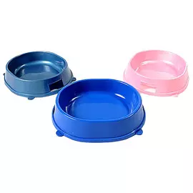 миска для животных 200мл пластик в асс-те