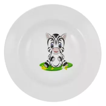 миска ДОБРУШ Полосатики зебры 17,2см 0,55л фарфор