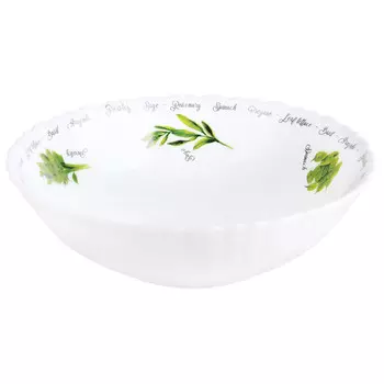 миска HOME COLLECTION Verdi 18см 0,7л стеклокерамика