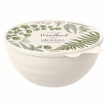 миска Phibo с крышкой 1,55л бежевая