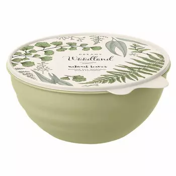 миска Phibo с крышкой 1,55л зеленая