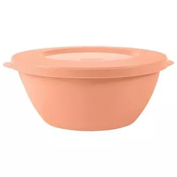 миска с крышкой Plast Team Нelsinki персиковая карамель 0,5л