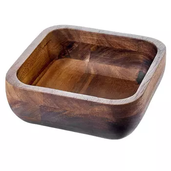 миска WALMER Organic квадратная 15х15см 0,57л акация