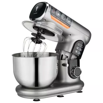миксер планетарный LEONORD LE-1720 800Вт 3 насадки серебристый