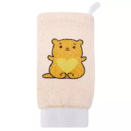 мочалка VIVAL Kids рукавица 24х12х0,7см хлопок