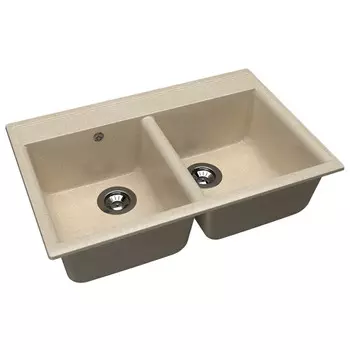 мойка DR.GANS Астра 780 780х510х217мм латте