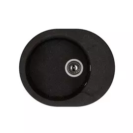 мойка DR.GANSINK Берта 580 черная, мраморная