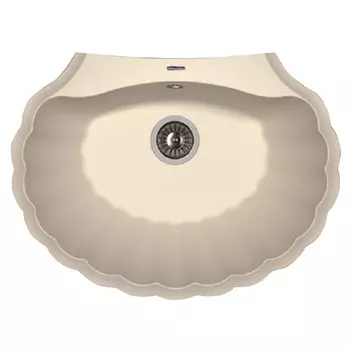 мойка FLORENTINA Гребешок 695х525х217мм жасмин