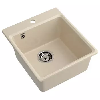 мойка GRANFEST LEVEL 420 420х480х200мм кашемир мрамор