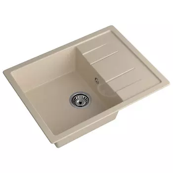 мойка GRANFEST QUADRO 650L 650х500х200мм кашемир мрамор