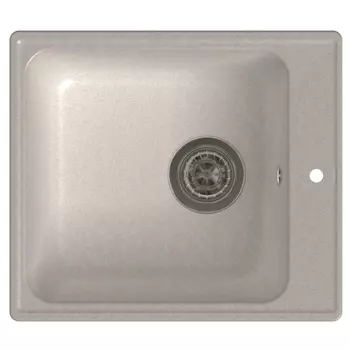 мойка GRANFEST QUARZ-17 420х480х180мм белая кварц