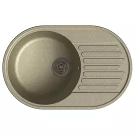 мойка GRANFEST QUARZ-18 песочная, гранитная