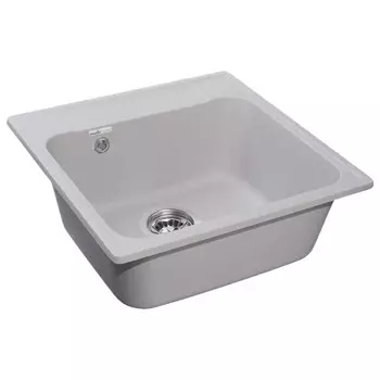 мойка GRANFEST QUARZ 48 480х480мм серый