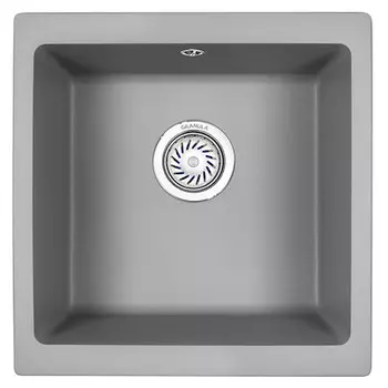 мойка GRANULA 450х460х200мм алюминиум кварц